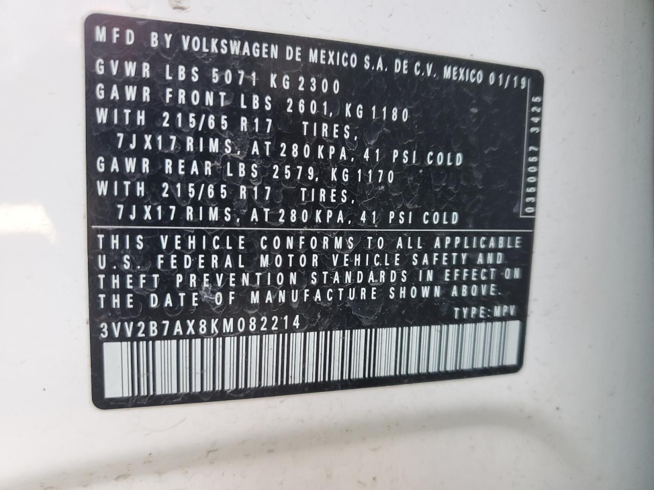 2019 Volkswagen Tiguan - Image 13