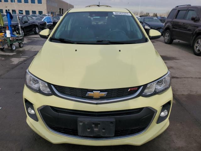  CHEVROLET SONIC 2017 Жовтий