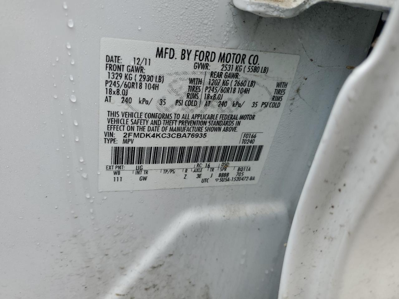 2012 Ford Edge - Image 14