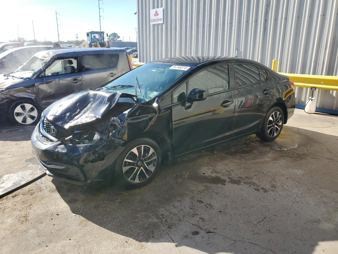 VIN 19XFB2F8XDE033002 2013 HONDA CIVIC no.1