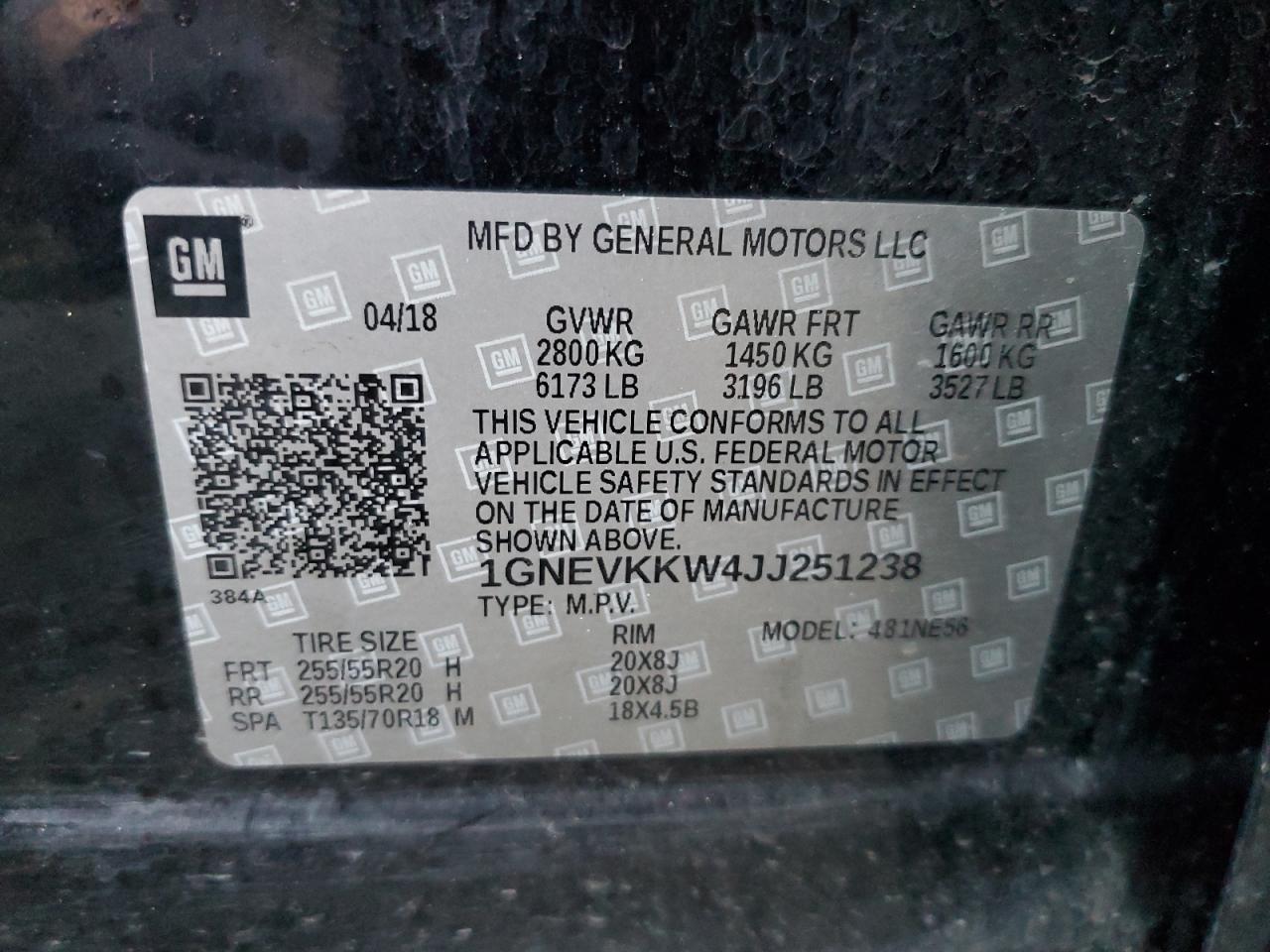 2018 Chevrolet Traverse - Image 13