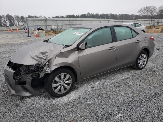  TOYOTA COROLLA 2016 tan