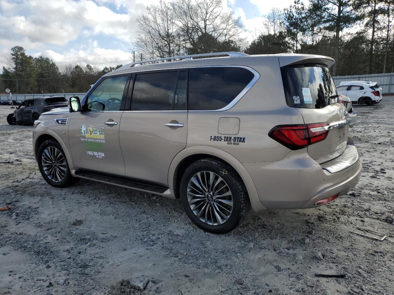 2019 Infiniti Qx80 Luxe VIN: JN8AZ2NFXK9684139 Lot: 87189884