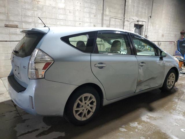  TOYOTA PRIUS 2012 Синий