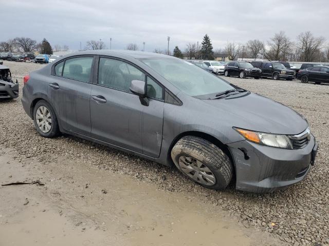  HONDA CIVIC 2012 Gray