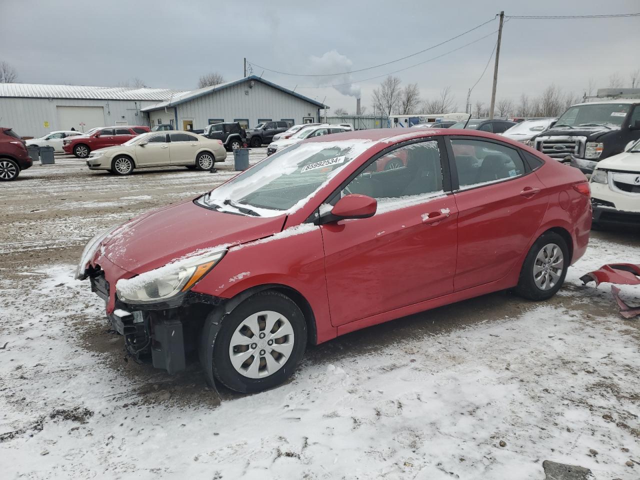 VIN KMHCT4AE3GU136062 2016 HYUNDAI ACCENT no.1