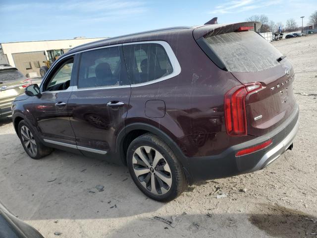  KIA TELLURIDE 2021 Бургунді