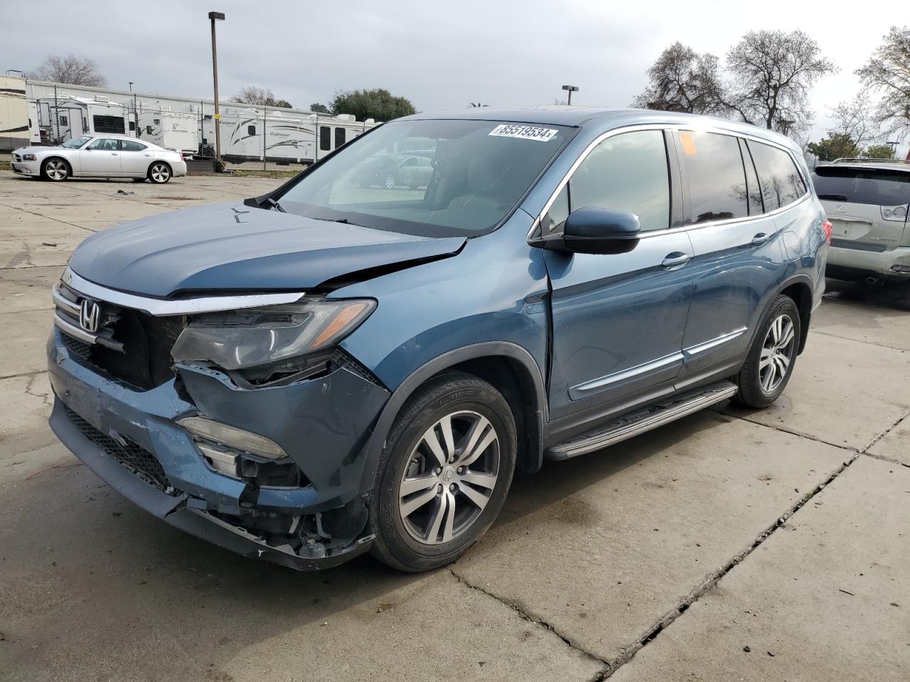 VIN 5FNYF5H57GB045897 2016 HONDA PILOT no.1