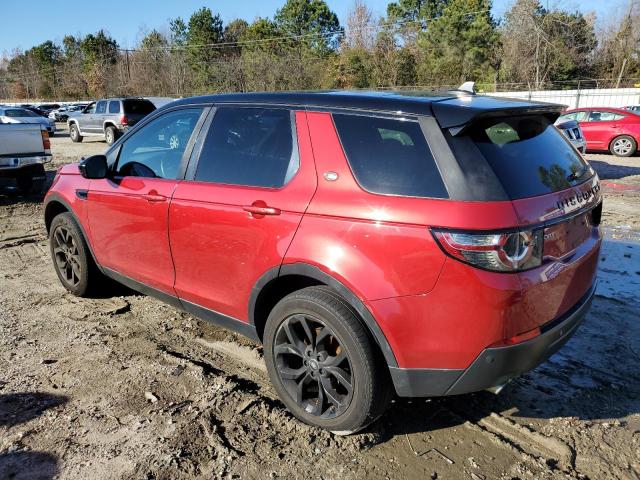 Паркетники LAND ROVER DISCOVERY 2016 Красный