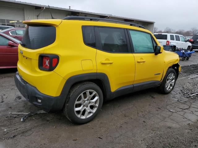 Паркетники JEEP RENEGADE 2016 Желтый