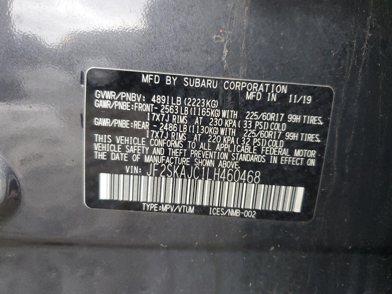 2020 Subaru Forester - Image 14