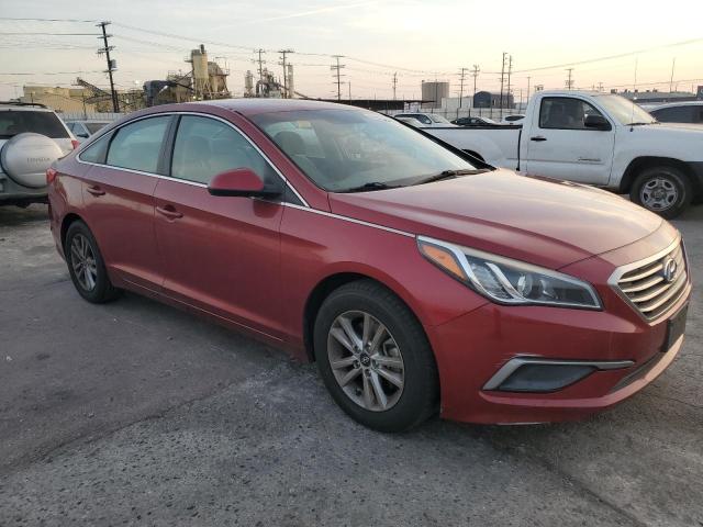  HYUNDAI SONATA 2016 Красный