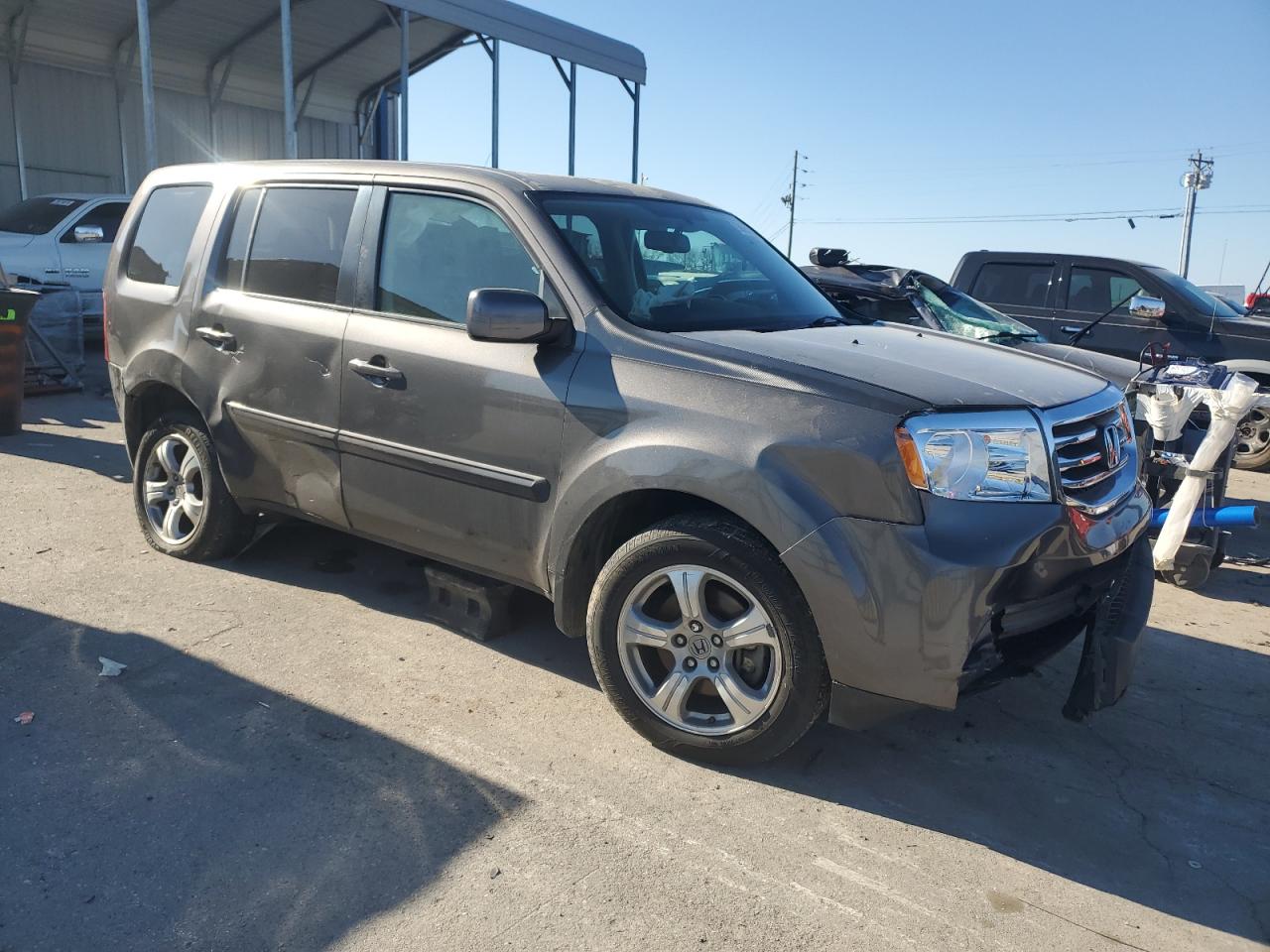 VIN 5FNYF3H53EB025390 2014 HONDA PILOT no.4