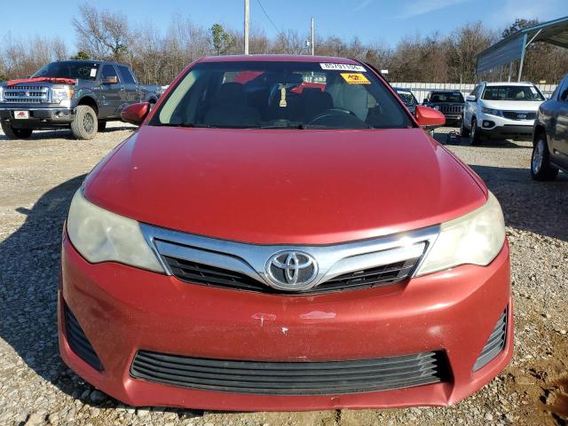 Sedans TOYOTA CAMRY 2012 Red