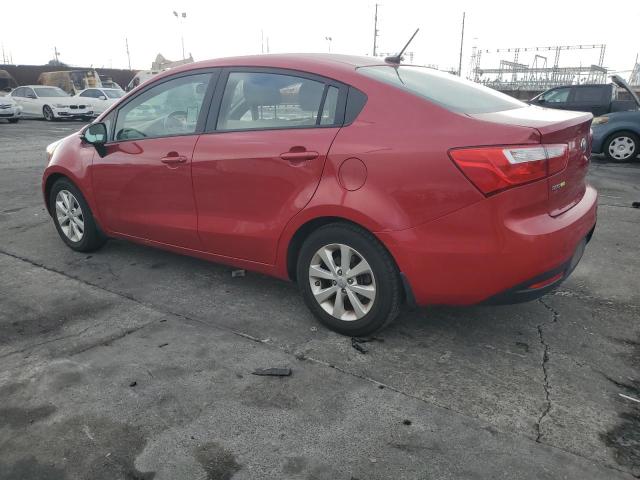  KIA RIO 2013 Червоний