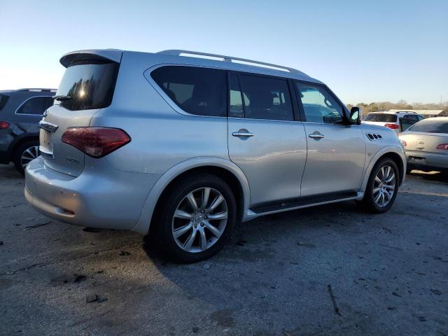  INFINITI QX80 2014 Серебристый