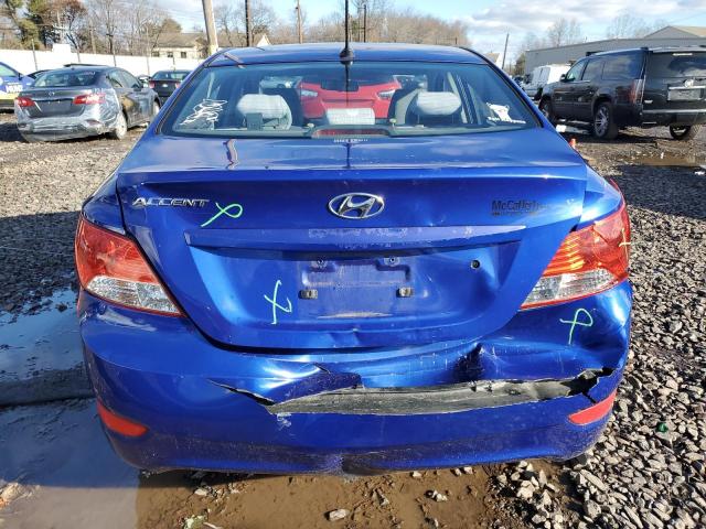  HYUNDAI ACCENT 2012 Blue