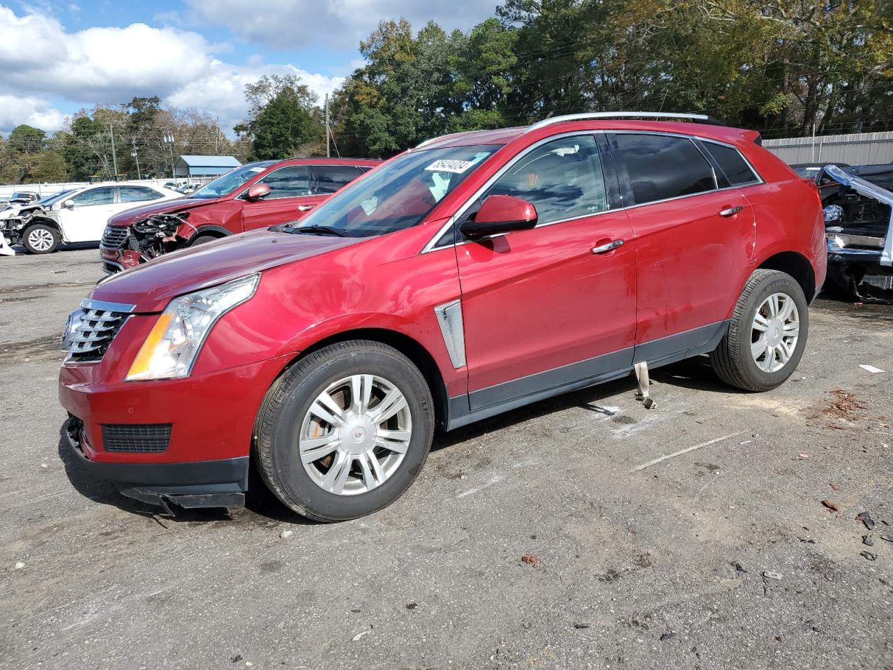 VIN 3GYFNBE37GS584081 2016 CADILLAC SRX no.1