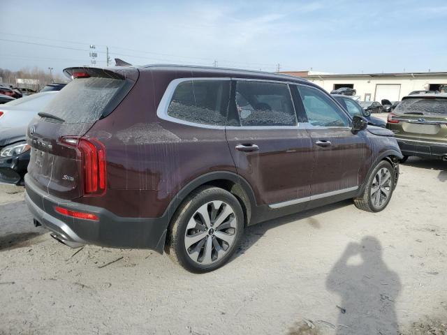  KIA TELLURIDE 2021 Бургунді