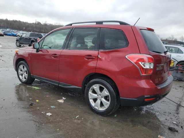  SUBARU FORESTER 2015 Бургунді