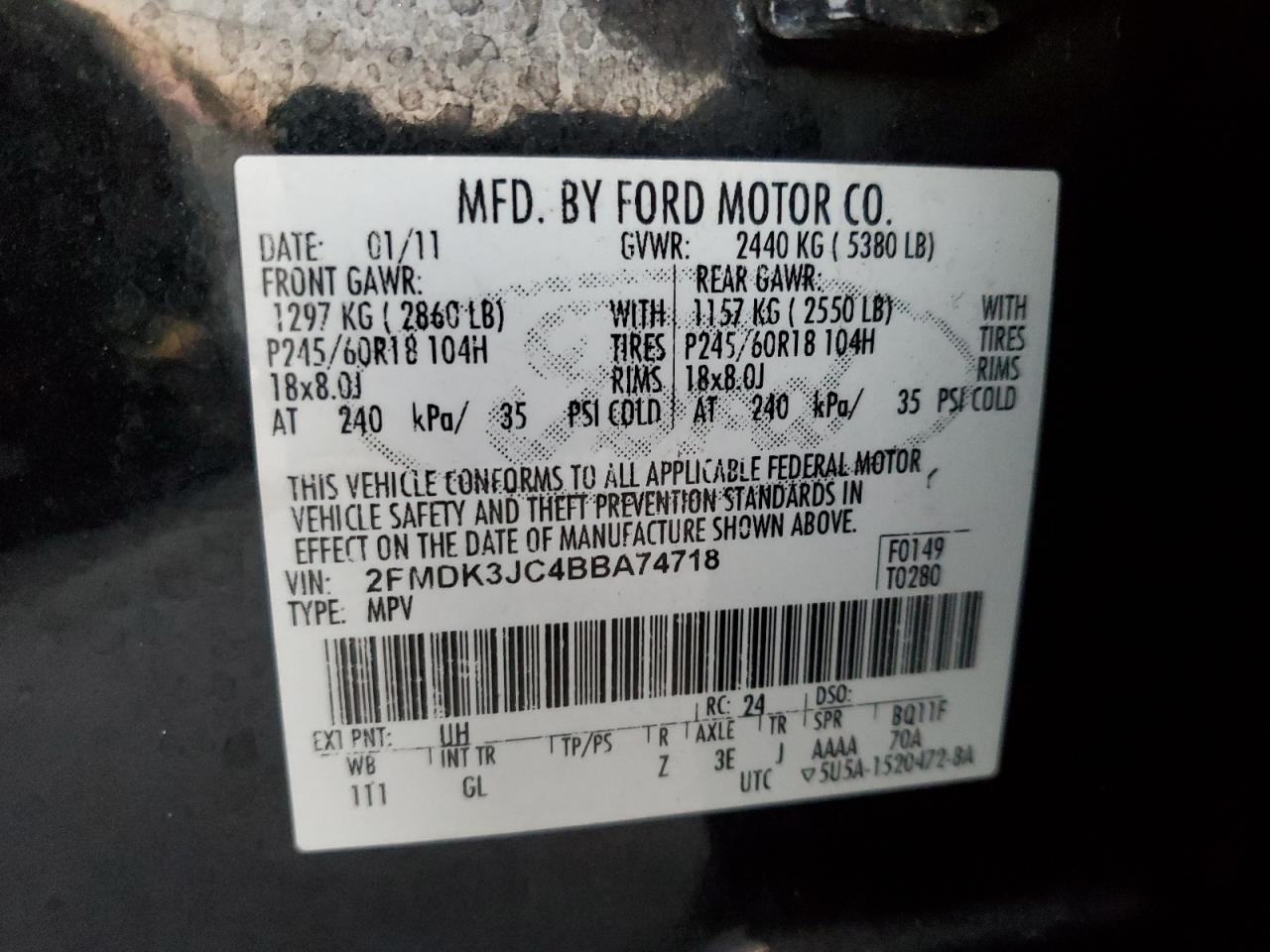 2011 Ford Edge - Image 13
