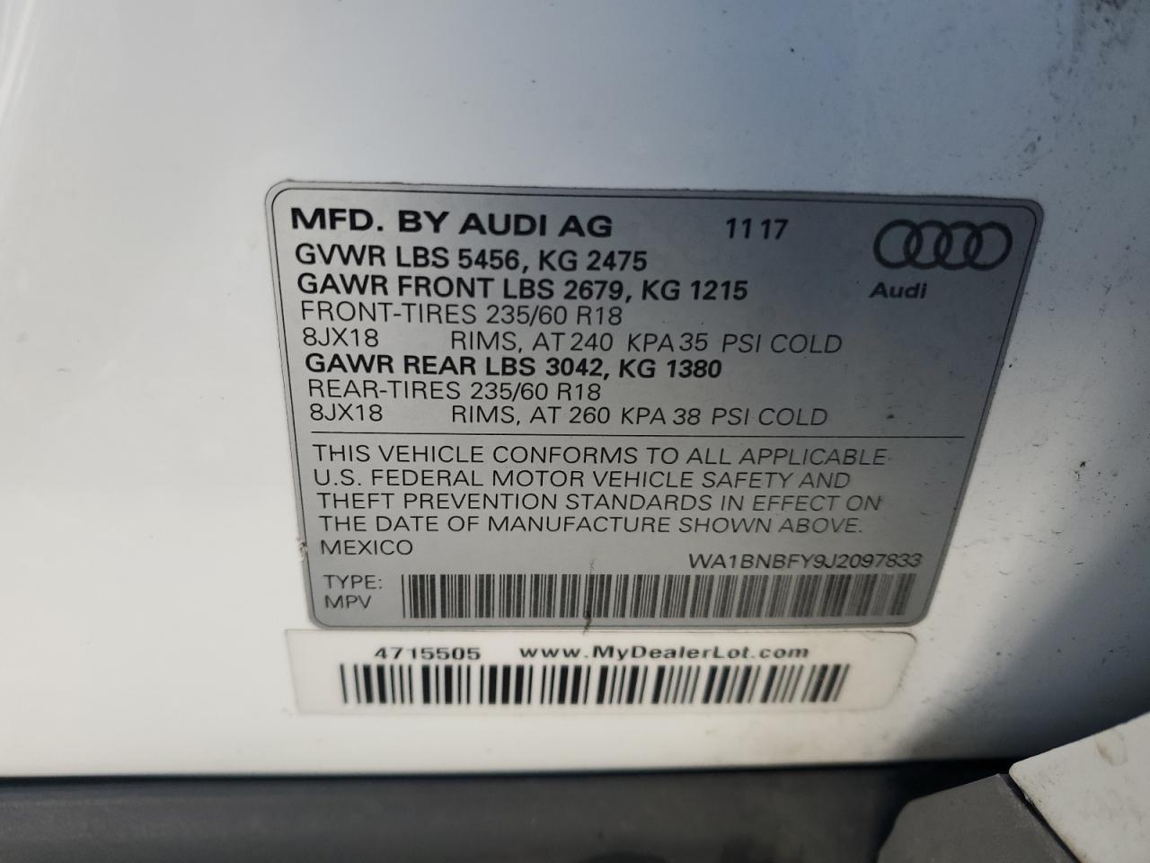 2018 Audi Q5 - Image 13