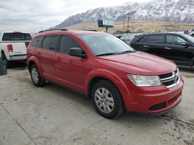  DODGE JOURNEY 2018 Red