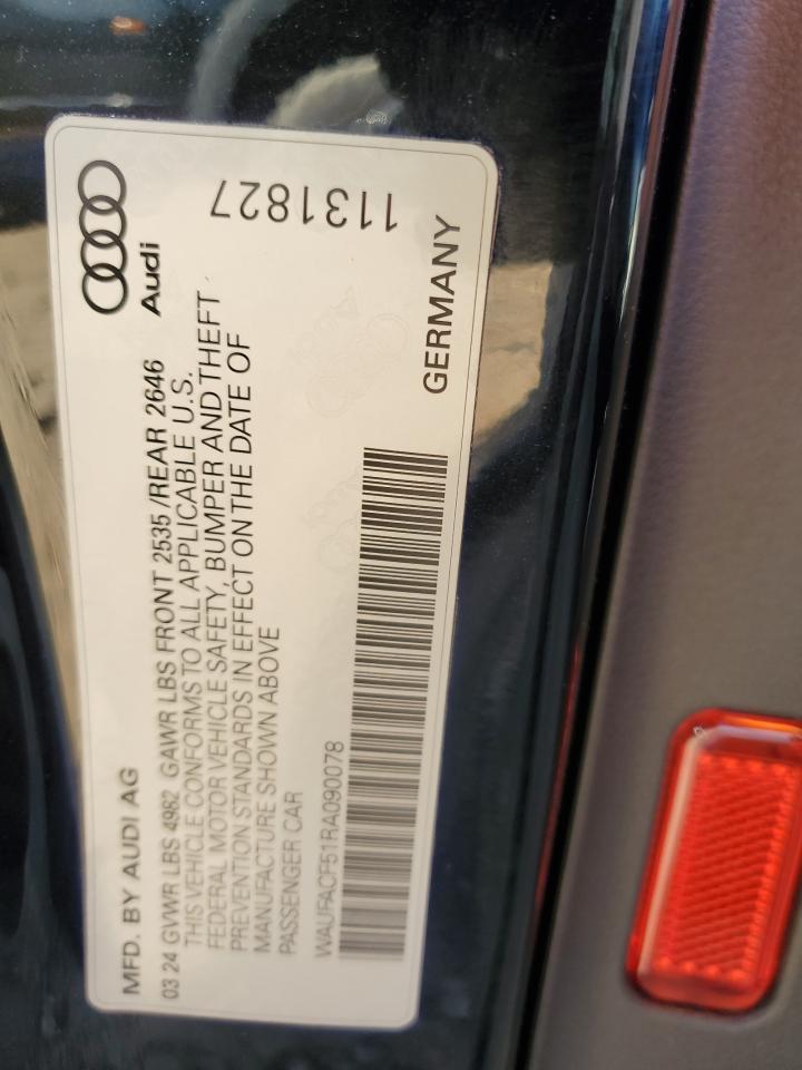 WAUFACF51RA090078 2024 AUDI A5 - Image 13