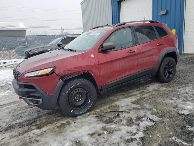 Паркетники JEEP CHEROKEE 2016 Червоний