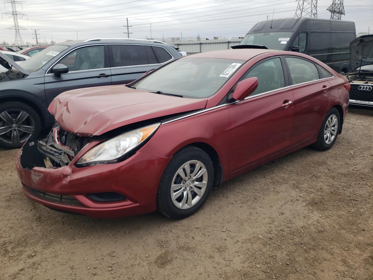 VIN 5NPEB4ACXDH508128 2013 HYUNDAI SONATA no.1