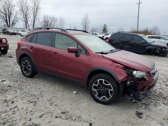  SUBARU CROSSTREK 2016 Червоний