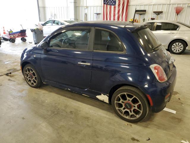  FIAT 500 2012 Синий