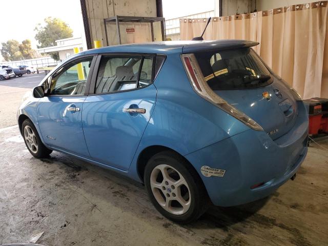  NISSAN LEAF 2013 Синий