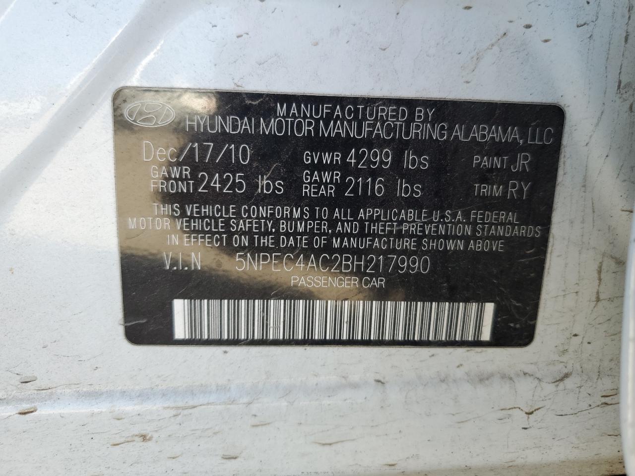 2011 Hyundai Sonata - Image 14