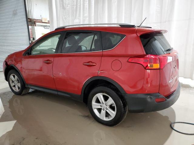  TOYOTA RAV4 2013 Червоний