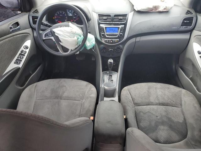  HYUNDAI ACCENT 2014 Czerwony