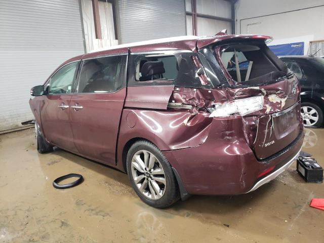  KIA SEDONA 2015 Maroon