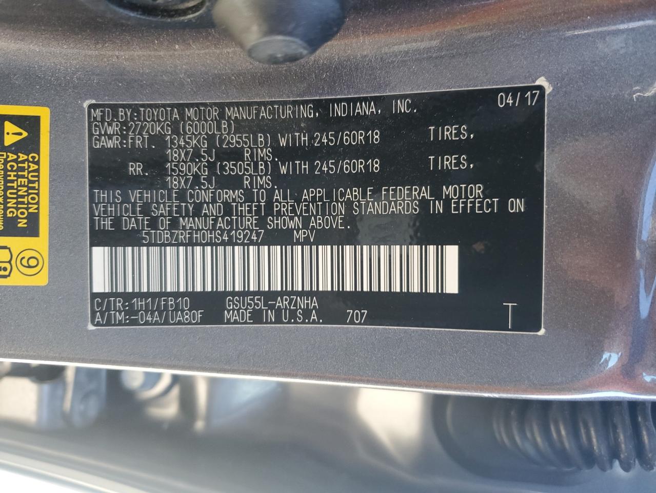 2017 Toyota Highlander - Image 15