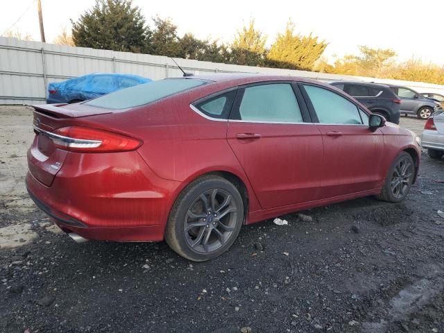  FORD FUSION 2018 Red