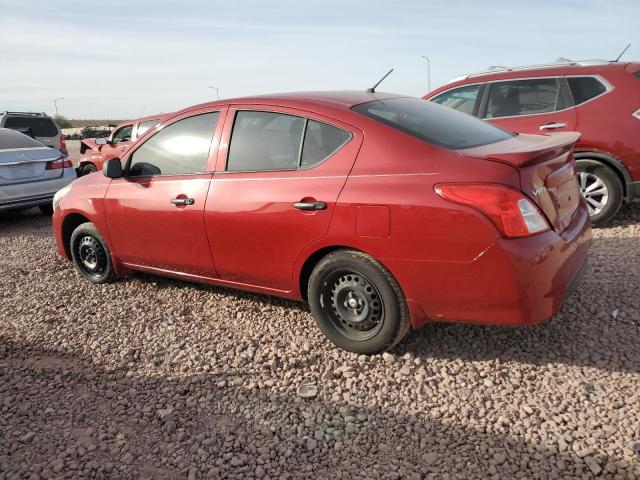 Sedans NISSAN VERSA 2015 Red