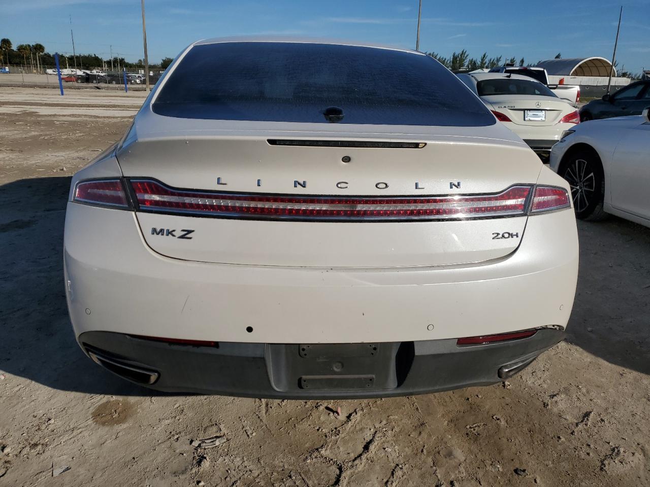 VIN 3LN6L2LU9GR628706 2016 LINCOLN MKZ no.6