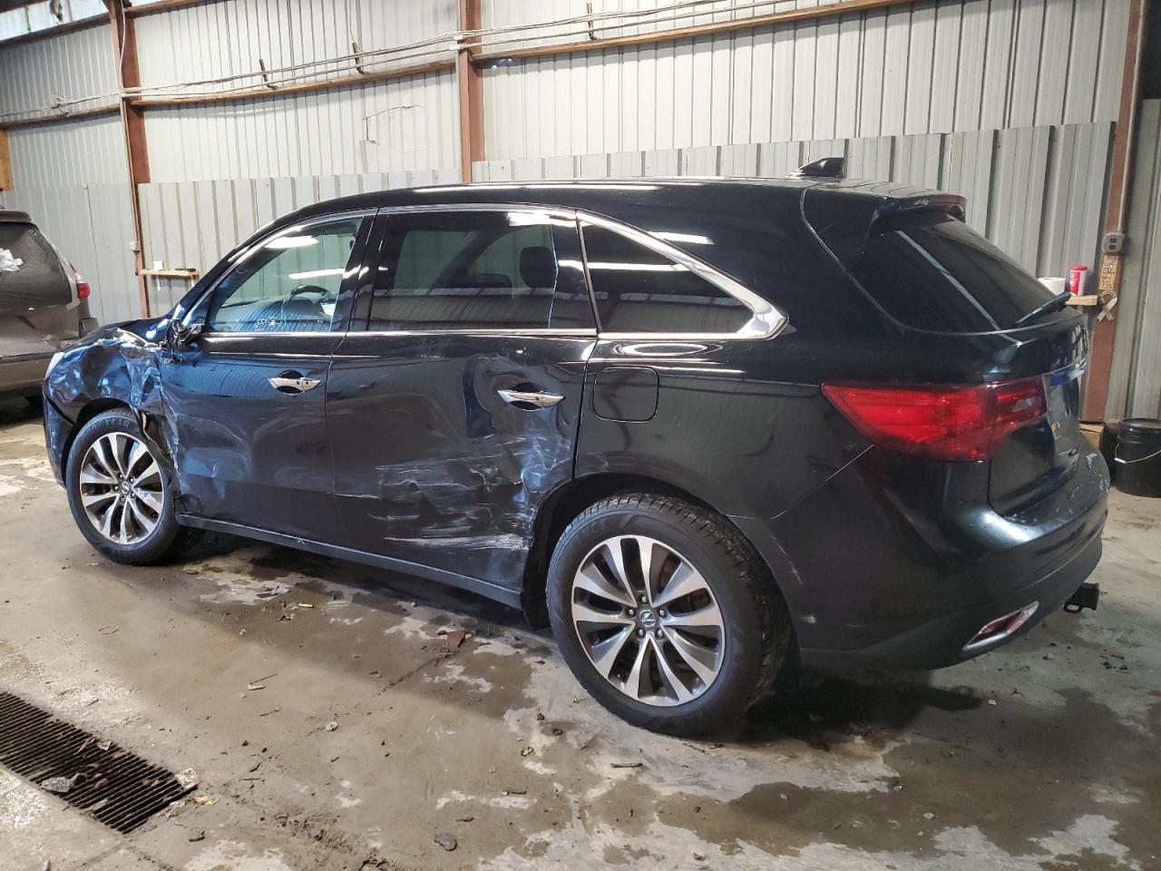 VIN 5FRYD4H44GB012894 2016 ACURA MDX no.2