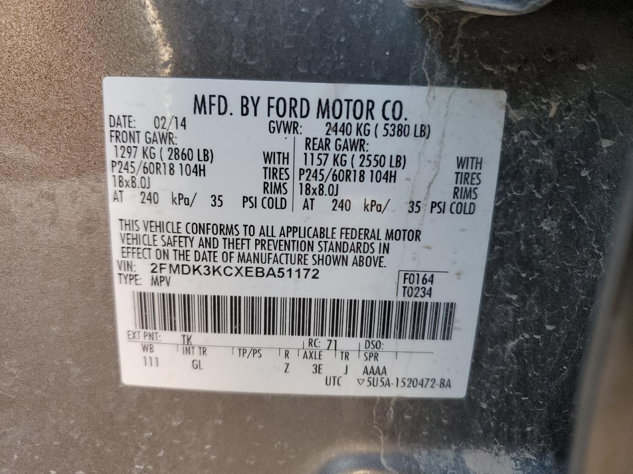 2014 Ford Edge - Image 13