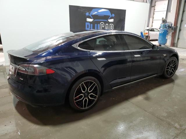 Хэтчбеки TESLA MODEL S 2013 Синий