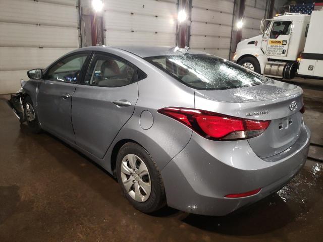  HYUNDAI ELANTRA 2016 Srebrny