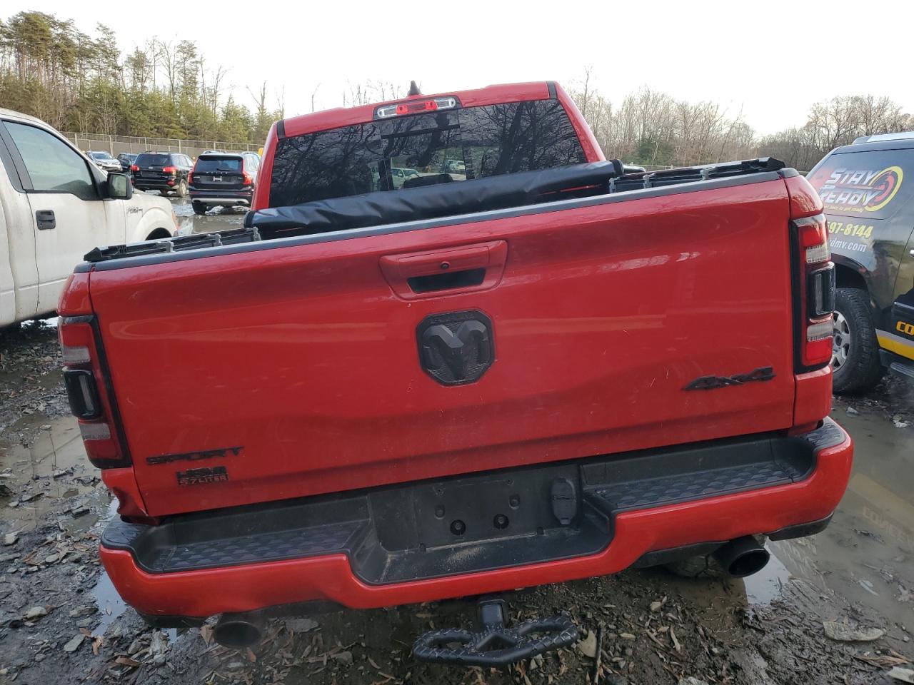 2020 Ram 1500 Rebel VIN: 1C6SRFLT9LN257633 Lot: 85899184