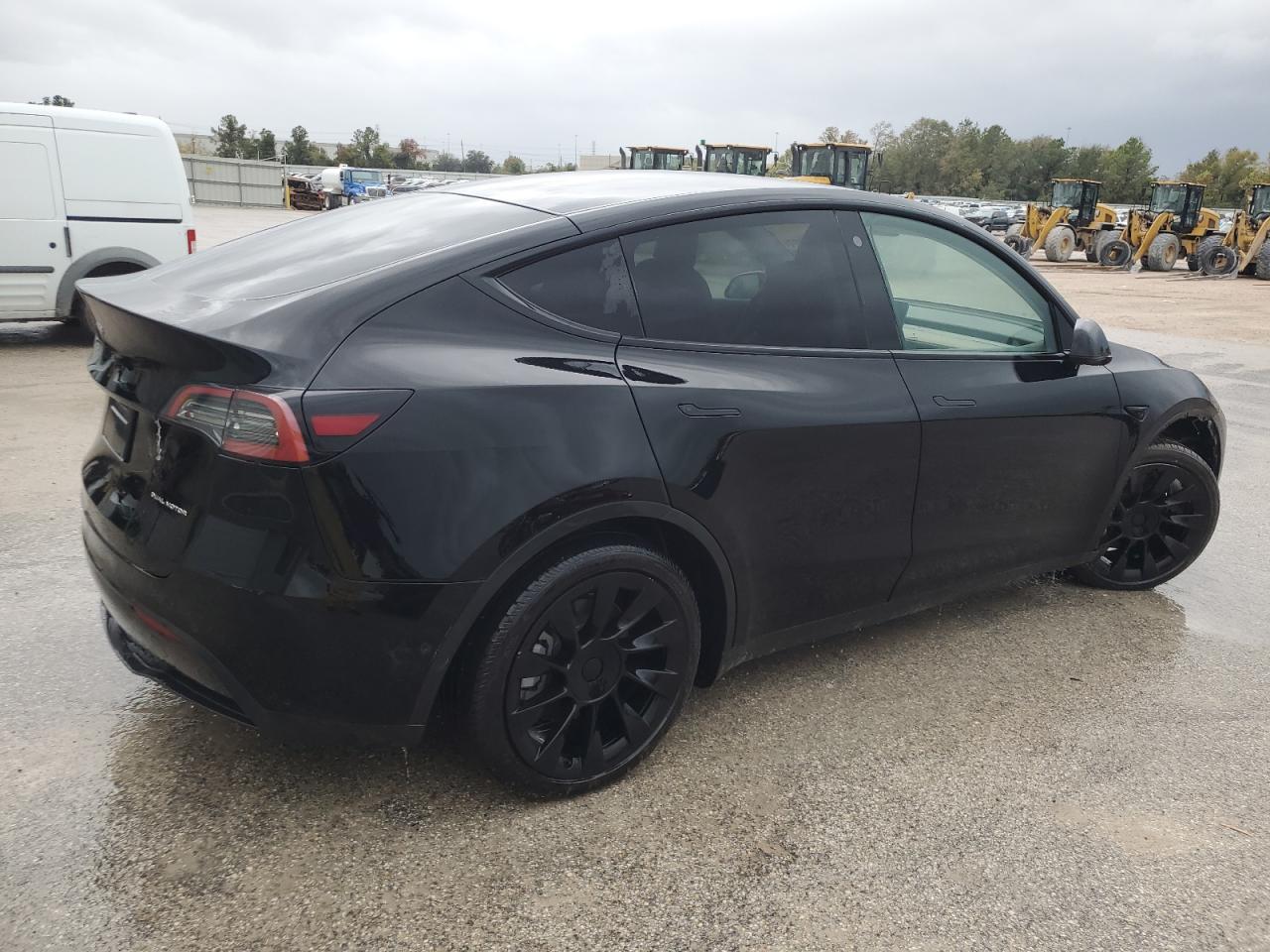 VIN 7SAYGDEE8NF387208 2022 TESLA MODEL Y no.3