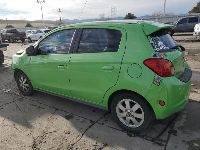  MITSUBISHI MIRAGE 2014 Зеленый