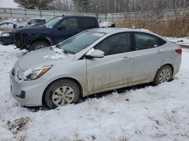  HYUNDAI ACCENT 2016 Srebrny