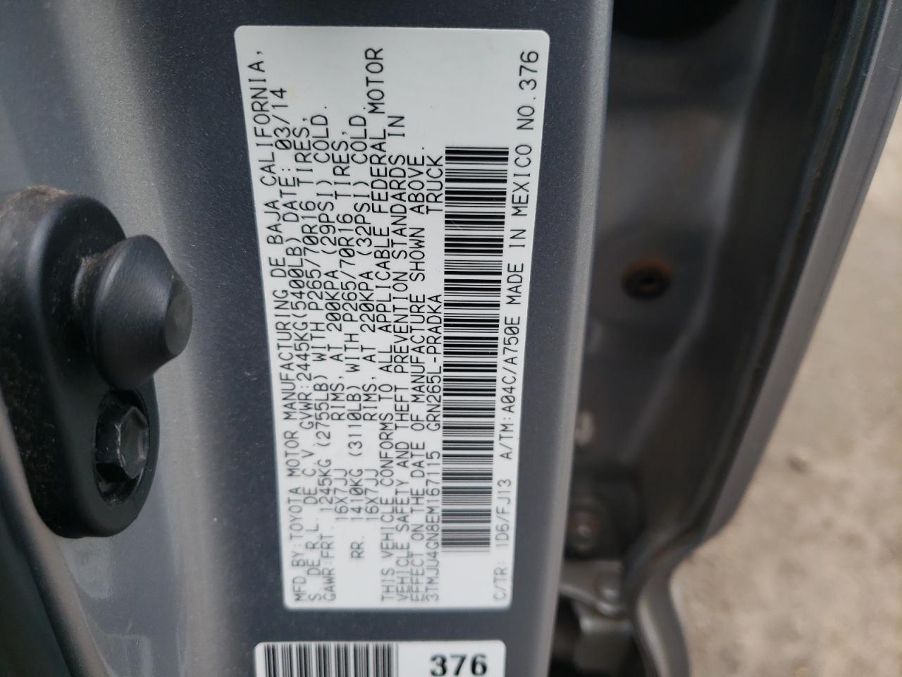2014 Toyota Tacoma - Image 12